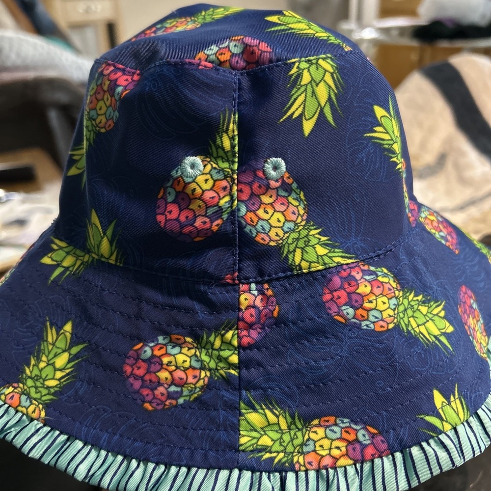 UV Skinz Child's Bucket‎ Hat UPF 50+ Size 5 Reversible Beachy Vacation Canping